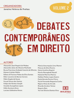 Debates contemporâneos em Direito: Volume 2