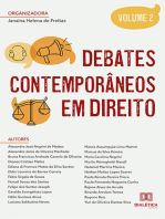 Debates contemporâneos em Direito