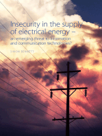 Insecurity in the supply of electrical energy: An emerging threat to communication and information technologies?
