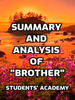 Summary and Analysis of "Brother"