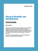 Physical Disability and Rehabilitation Sourcebook, 1st Ed.