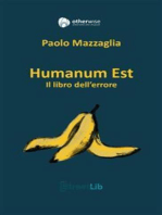 Humanum Est: Il libro dell'errore