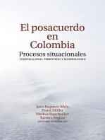 El posacuerdo en Colombia: Procesos situacionales. Temporalidad, territorio y materialidad