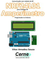 Comunicação Com Módulo De Rf Nrf24l01 Para Medição De Amperímetro Programado No Arduino