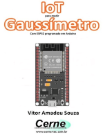 Iot Para Medir Gaussímetro Com Esp32 Programado Em Arduino