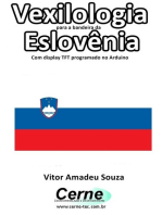 Vexilologia Para A Bandeira Da Eslovênia Com Display Tft Programado No Arduino