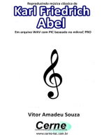 Reproduzindo Música Clássica De Karl Friedrich Abel Em Arquivo Wav Com Pic Baseado No Mikroc Pro