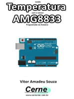 Lendo Temperatura Do Sensor Amg8833 Programado No Arduino