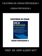 Coletânea De Língua Portuguesa Ii