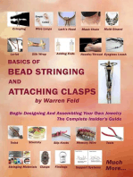 Basics of Bead Stringing and Attaching Clasps