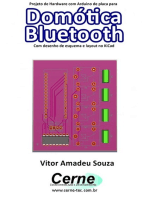 Projeto De Hardware Com Arduino De Placa Para Domótica Bluetooth Com Desenho De Esquema E Layout No Kicad