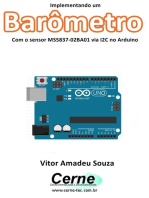 Implementando Um Barômetro Com O Sensor Ms5837-02ba01 Via I2c No Arduino