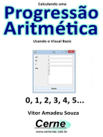 Calculando Uma Progressão Aritmética Usando O Visual Basic