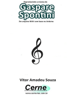 Reproduzindo A Música De Gaspare Spontini Em Arquivo Wav Com Base No Arduino