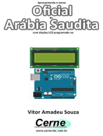 Apresentando O Nome Oficial Da Arábia Saudita Com Display Lcd Programado No Arduino
