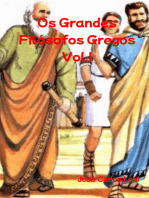 Os Grandes Filósofos Gregos Vol I