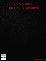 Cary Simms: The Final Testament