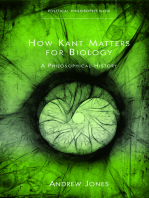How Kant Matters For Biology: A Philosophical History