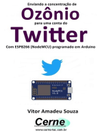 Enviando A Concentração De Ozônio Para Uma Conta Do Twitter Com Esp8266 (nodemcu) Programado Em Arduino