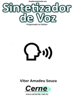 Implementando Um Sintetizador De Voz Programado No Python