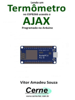 Lendo Um Termômetro No Esp8266 Usando O Ajax Programado No Arduino