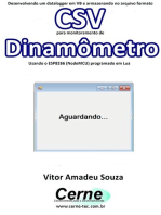 Desenvolvendo Um Datalogger Em Vb E Armazenando No Arquivo Formato Csv Para Monitoramento De Dinamômetro Usando O Esp8266 (nodemcu) Programado Em Lua