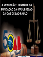 50 Anos Da Fundação Da Oab De São Vicente