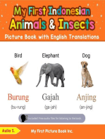 My First Indonesian Animals & Insects Picture Book with English Translations: Teach & Learn Basic Indonesian words for Children, #2