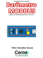 Desenvolvendo Um Medidor Barômetro Modbus Rs232 No Stm32f103 Programado No Arduino