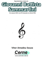 Reproduzindo A Música De Giovanni Battista Sammartini Em Arquivo Wav Com Pic Baseado No Mikroc Pro