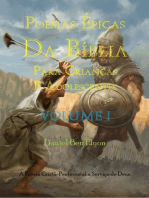 Poesias Épicas Da Bíblia Para Crianças E Adolescentes Volume I
