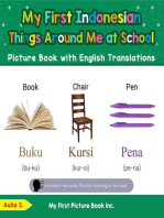 My First Indonesian Things Around Me at School Picture Book with English Translations: Teach & Learn Basic Indonesian words for Children, #14