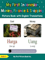 My First Indonesian Money, Finance & Shopping Picture Book with English Translations: Teach & Learn Basic Indonesian words for Children, #17