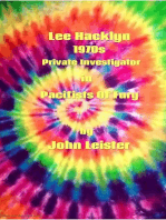 Lee Hacklyn 1970s Private Investigator in Pacifists Of Fury