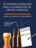 Un Enfoque Matemático para la Elaboración Artesanal de Cerveza