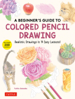 Beginner's Guide to Colored Pencil Drawing: Realistic Drawings in 14 Easy Lessons! (With Over 200 illustrations)