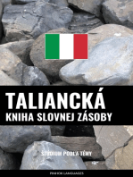 Taliancká kniha slovnej zásoby: Štúdium podľa témy