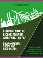 Fundamentos Do Licenciamento Ambiental Ao Esg – Environmental, Social And Governance