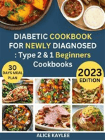 Diabetic Cookbook For Newly Diagnosed 