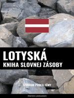 Lotyská kniha slovnej zásoby: Štúdium podľa témy