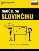 Naučte sa Slovinčinu - Rýchlo / Ľahko / Efektívne: 2000 Kľúčových Slov