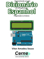 Desenvolvendo Um Mini Dicionário De Português Para Espanhol Programado No Arduino