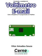 Enviando A Medição Do Voltímetro Para Uma Conta De E-mail Com A Raspberry Pi Programada Em Python