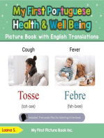 My First Portuguese Health and Well Being Picture Book with English Translations: Teach & Learn Basic Portuguese words for Children, #19
