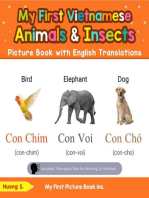 My First Vietnamese Animals & Insects Picture Book with English Translations: Teach & Learn Basic Vietnamese words for Children, #2