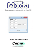 Computando A Moda De Uma Amostra Programado Em Visual C#