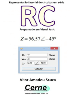 Representação Fasorial De Circuitos Em Série Rc Programado Em Visual Basic