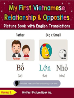 My First Vietnamese Relationships & Opposites Picture Book with English Translations: Teach & Learn Basic Vietnamese words for Children, #11