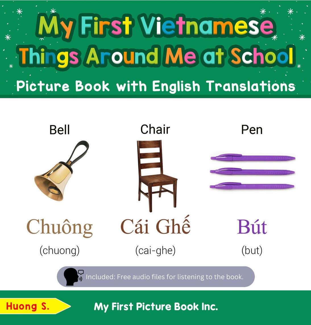 My First Vietnamese Things Around Me at School Picture Book with ...