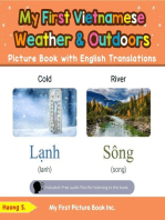 My First Vietnamese Weather & Outdoors Picture Book with English Translations